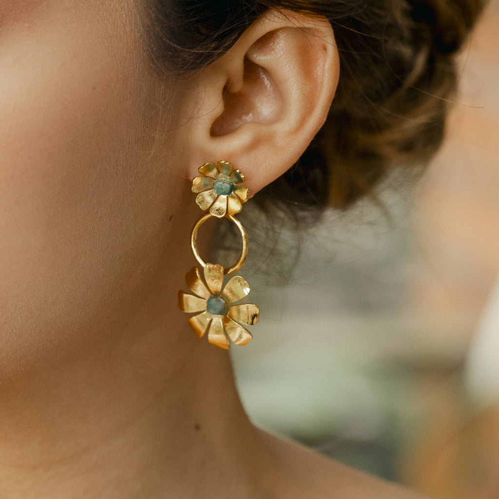 Aretes Gerbera