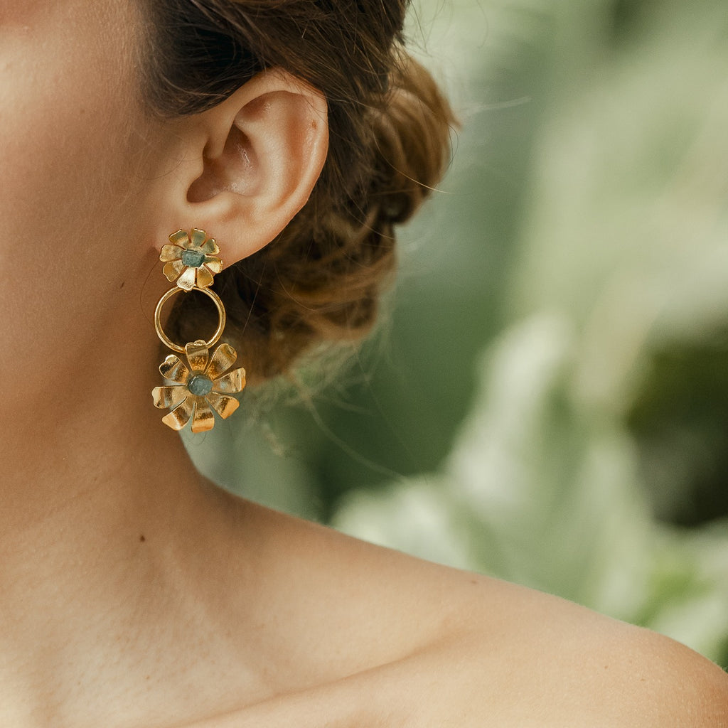 Aretes Gerbera