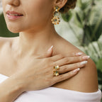 Aretes Gerbera